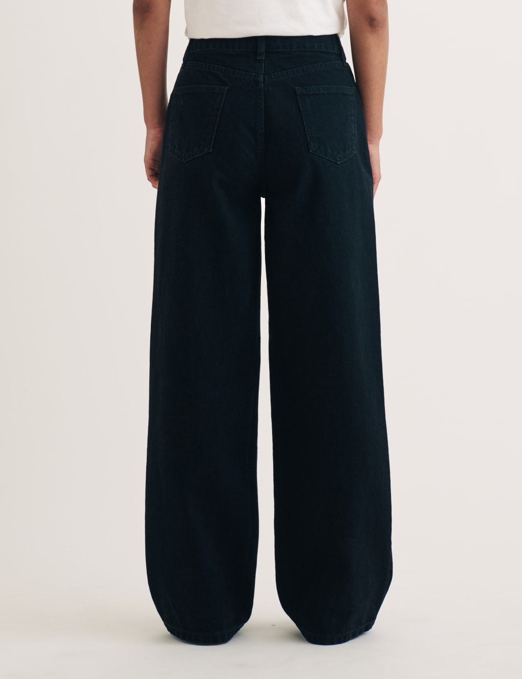 High Waisted Wide Leg Jeans 4 of 5