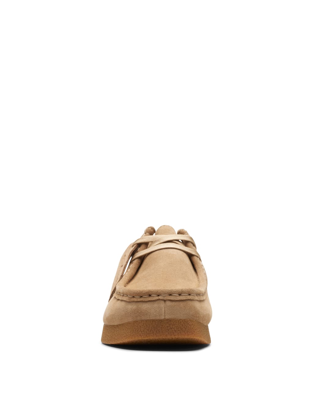 Wallabee Suede Flatform Shoes 3 of 7