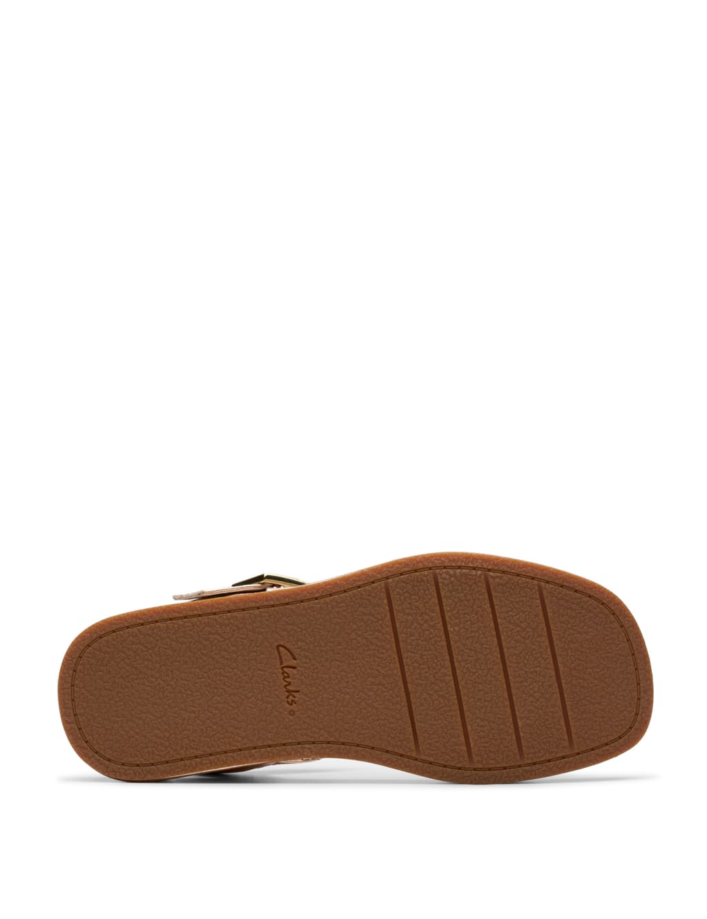 Leather Ankle Strap Flat Sandals 5 of 7
