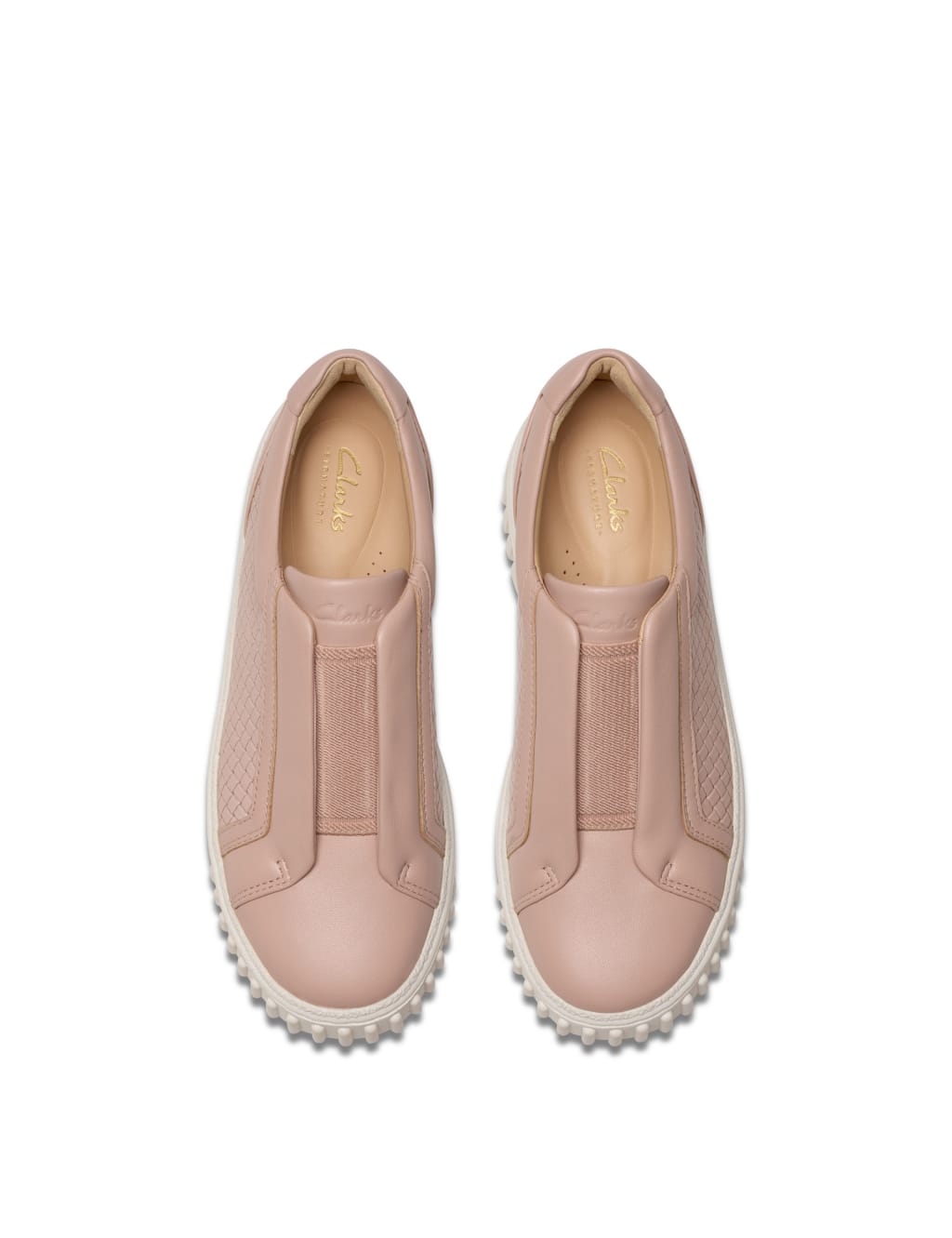 Leather Slip On Side Detail Trainers 6 of 7