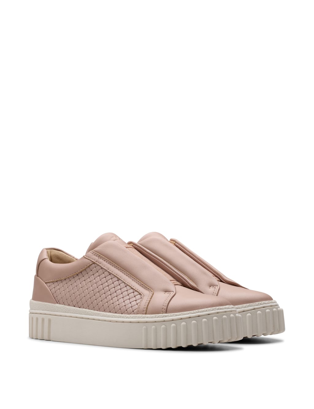 Leather Slip On Side Detail Trainers 2 of 7