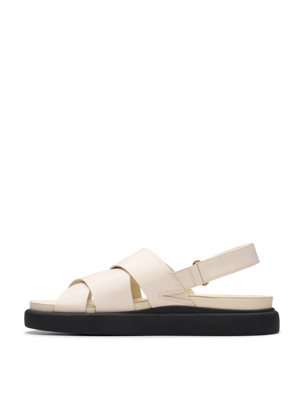 Leather Slingback Flat Sandals 4 of 7