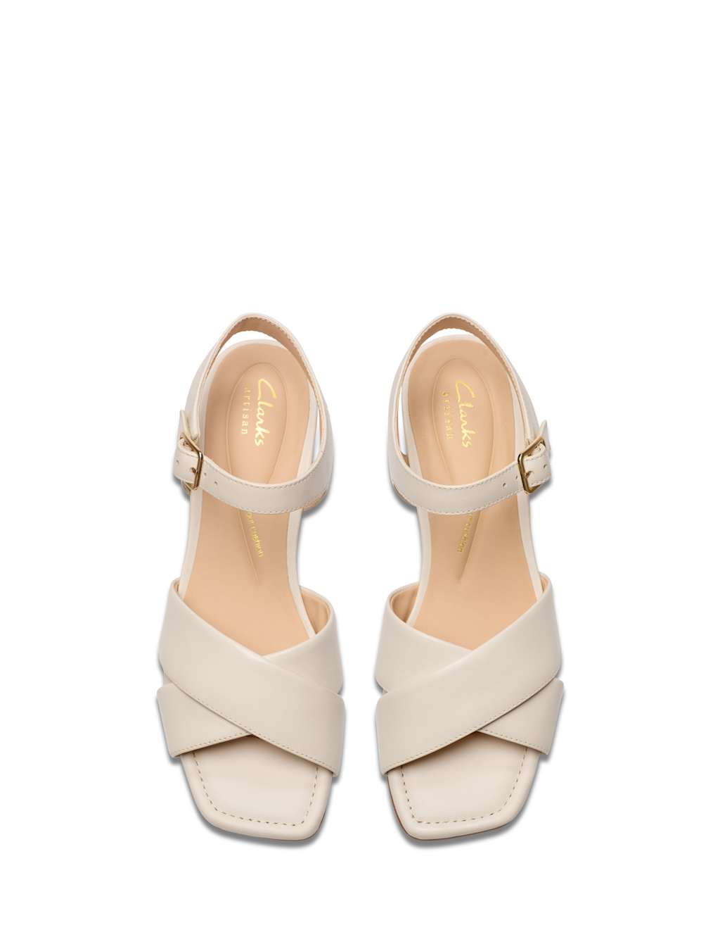 Wide Fit Leather Ankle Strap Block Heel Sandals 5 of 7