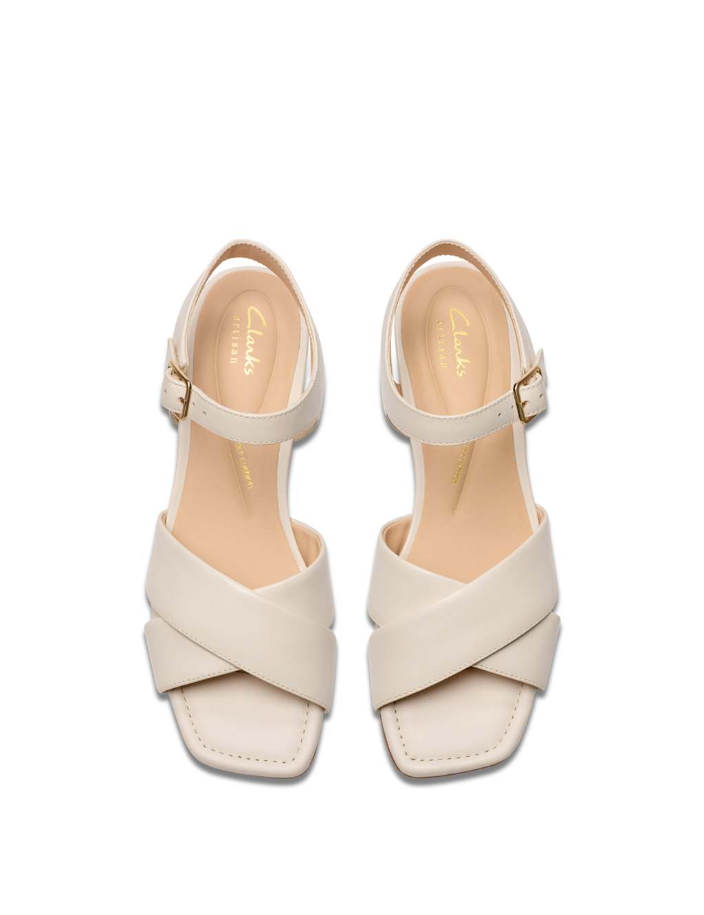 Leather Ankle Strap Block Heel Sandals 6 of 7
