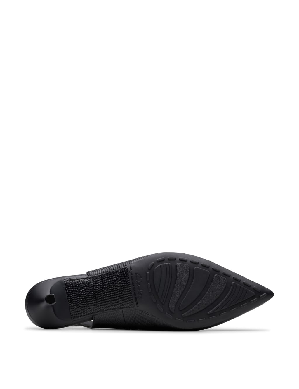 Leather Stiletto Heel Pointed Slingback Shoes 4 of 7