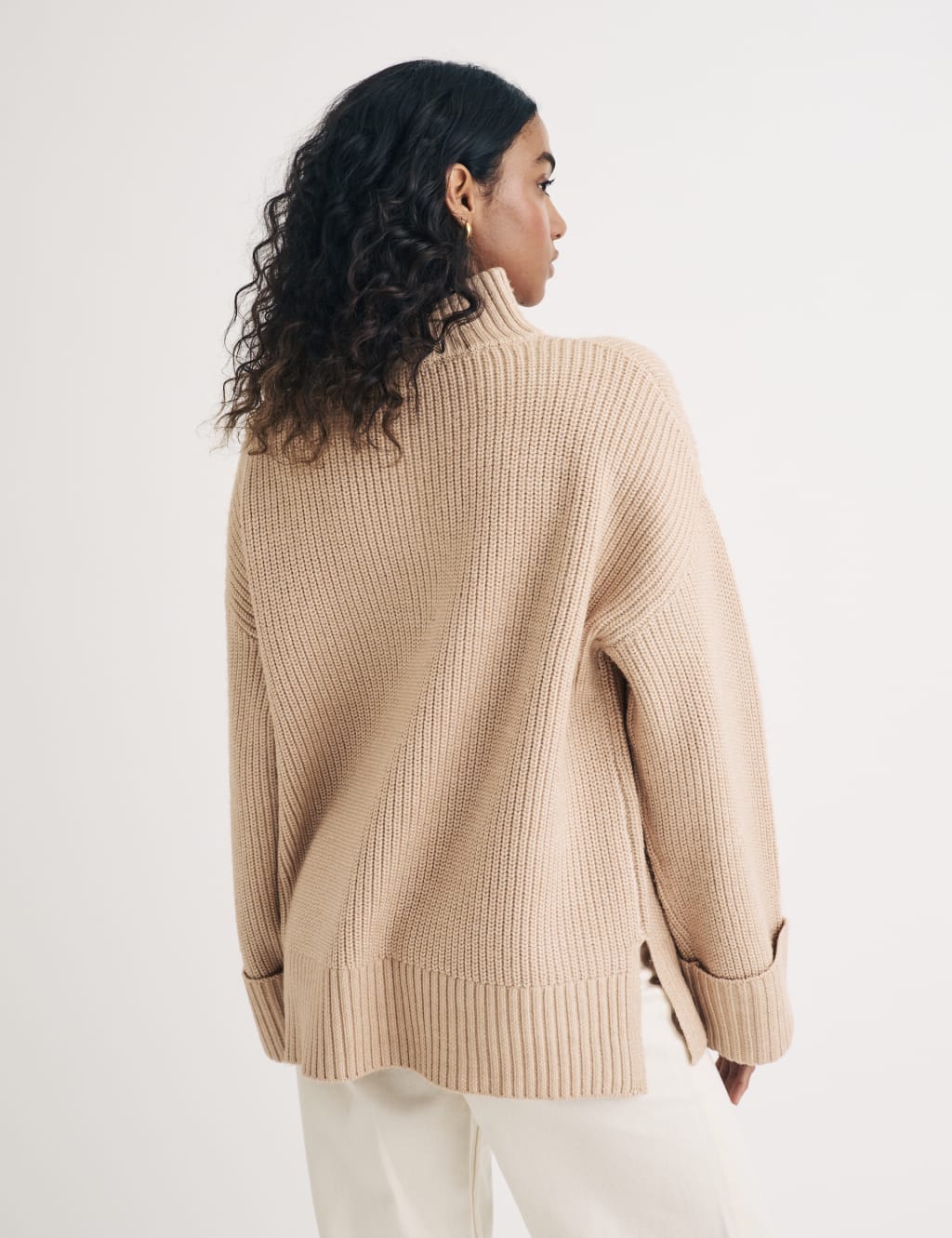 Ribbed Half Zip Jumper Nobody s Child M S