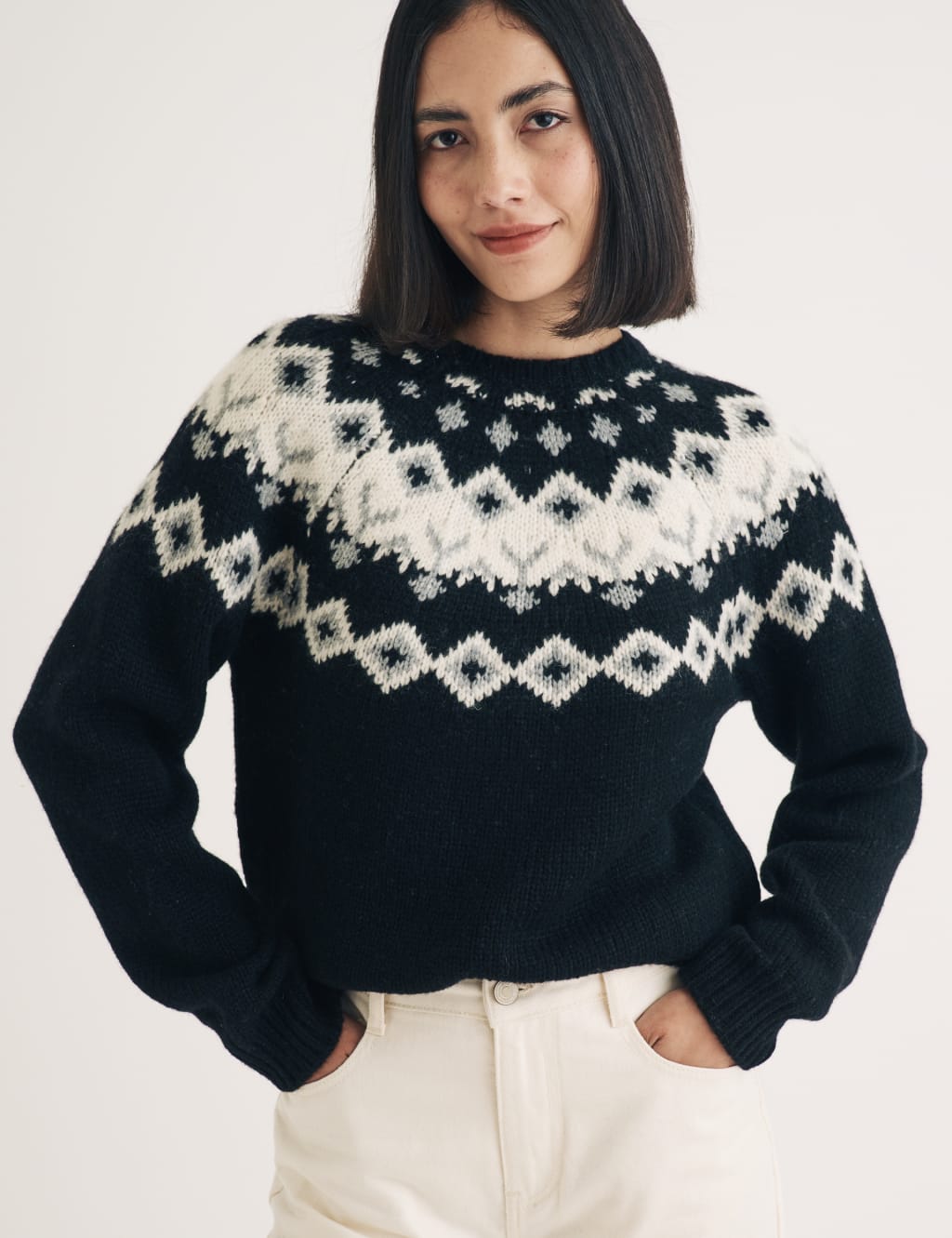 Wool Rich Fair Isle Jumper