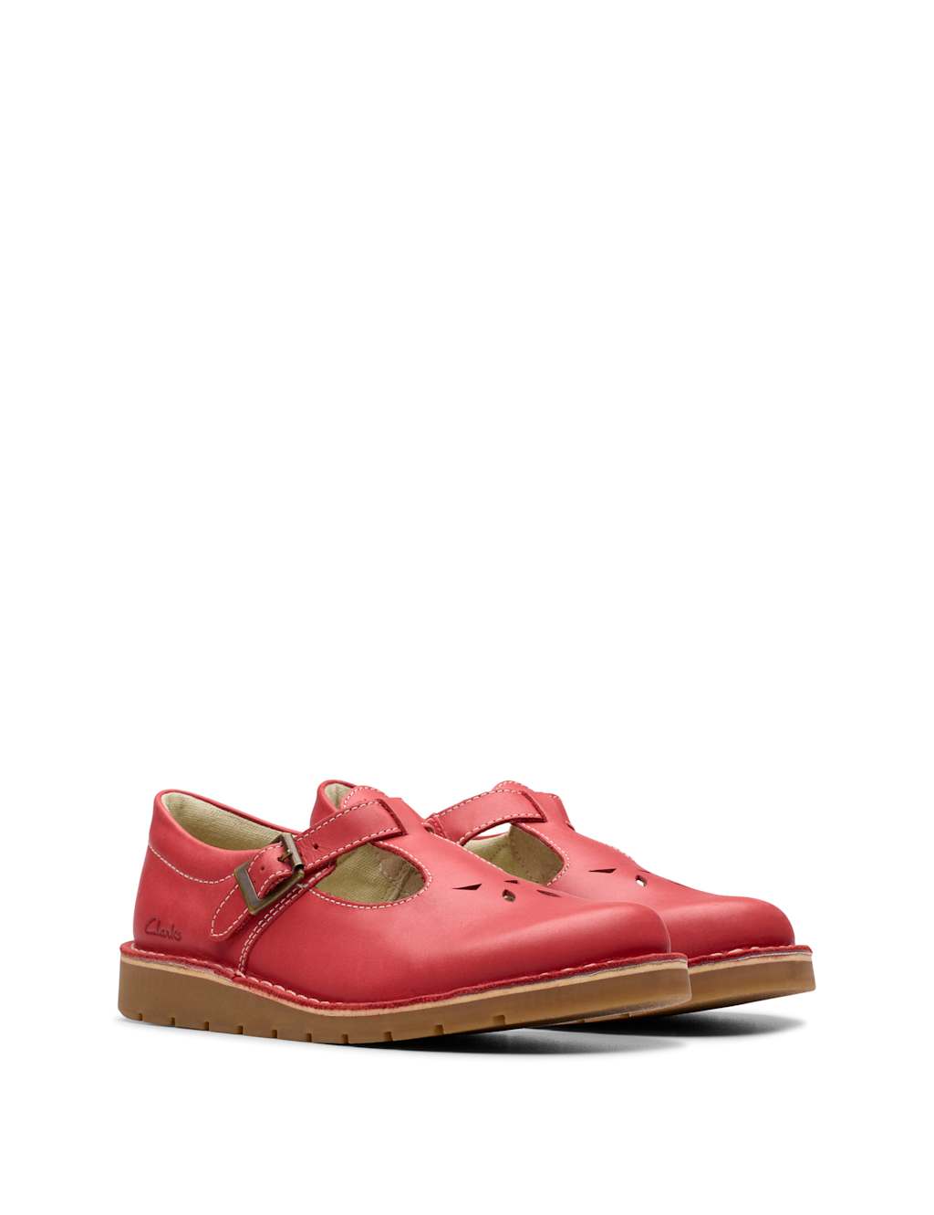 Kids' Leather T Bar Shoes (7 Small - 12 1/2 Small) 2 of 7