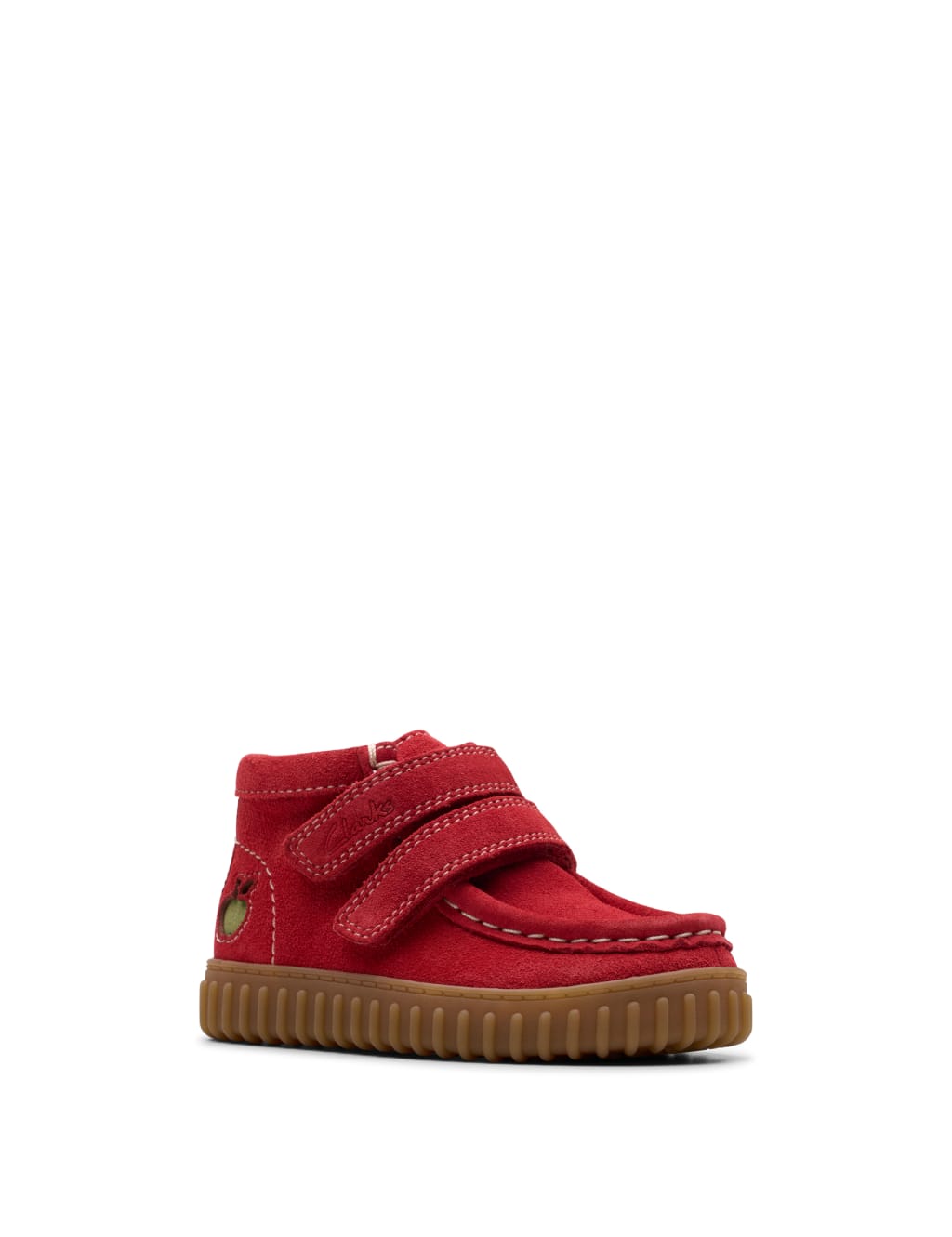 Kids' Suede Apple Ankle Boots (4 Small - 6.5 Small) 7 of 7