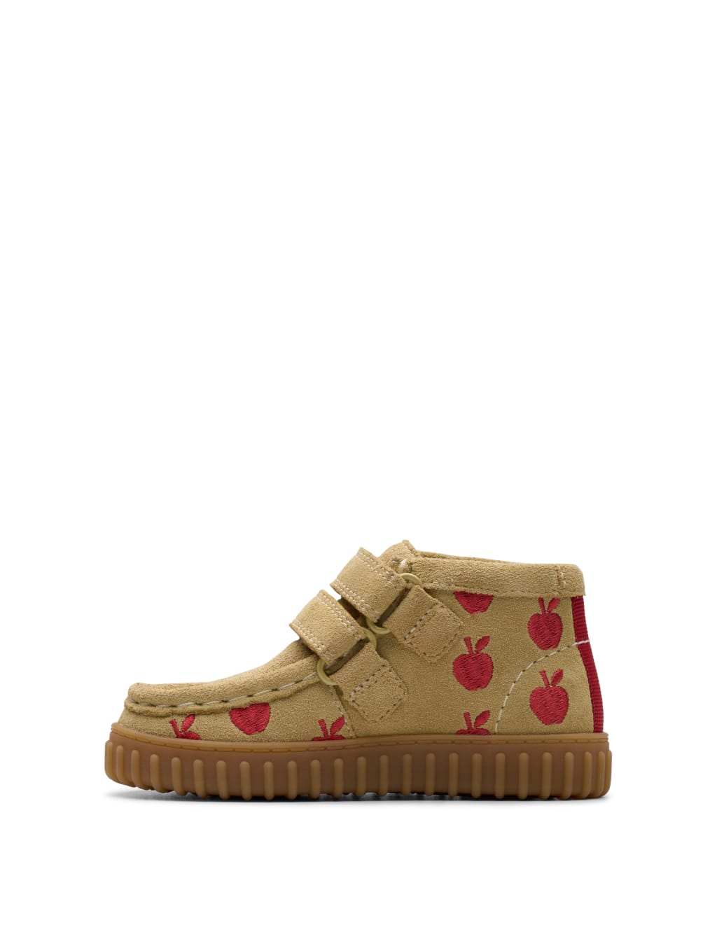 Kids' Suede Apple Ankle Boots (4 Small - 6.5 Small) 3 of 7