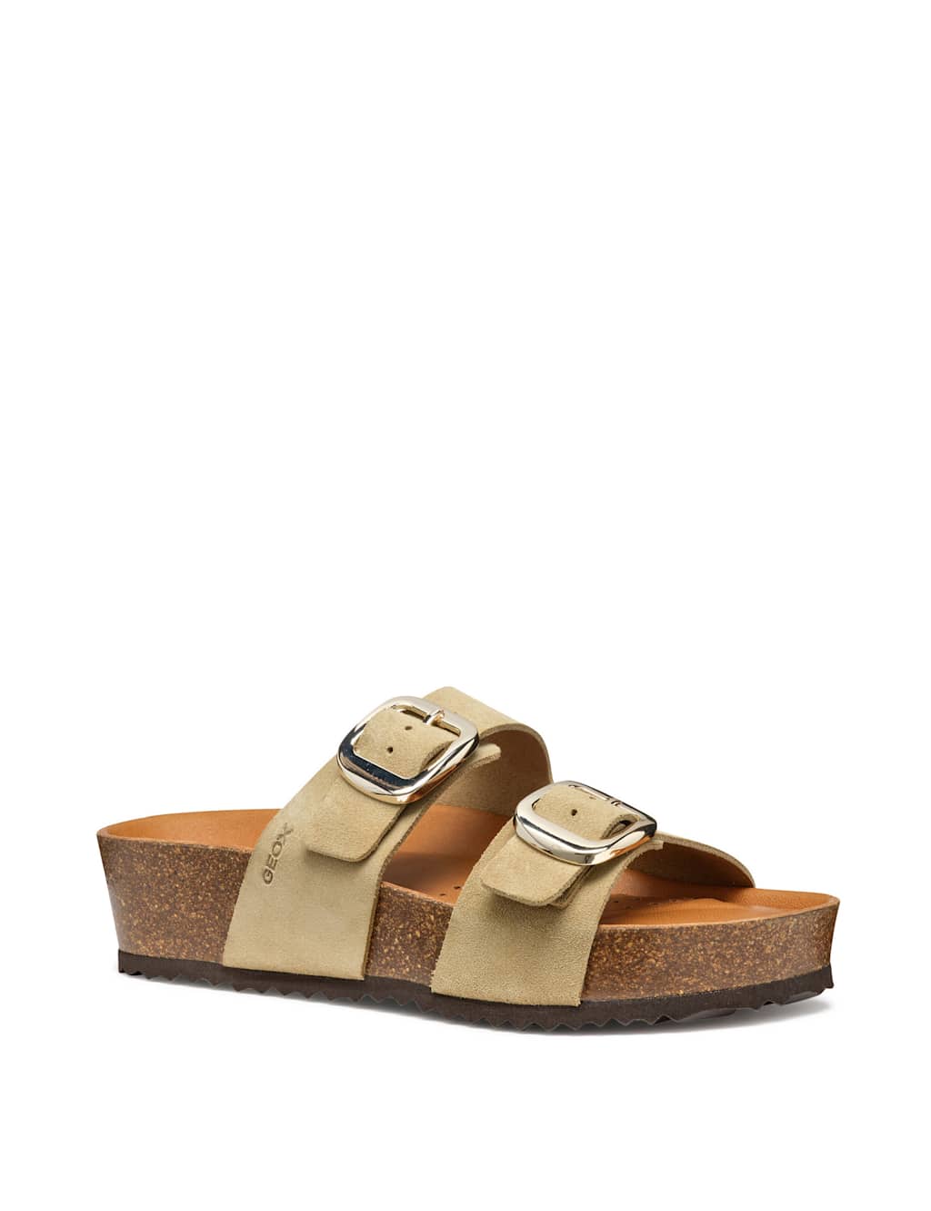 Suede Platform Slider Slippers 2 of 6