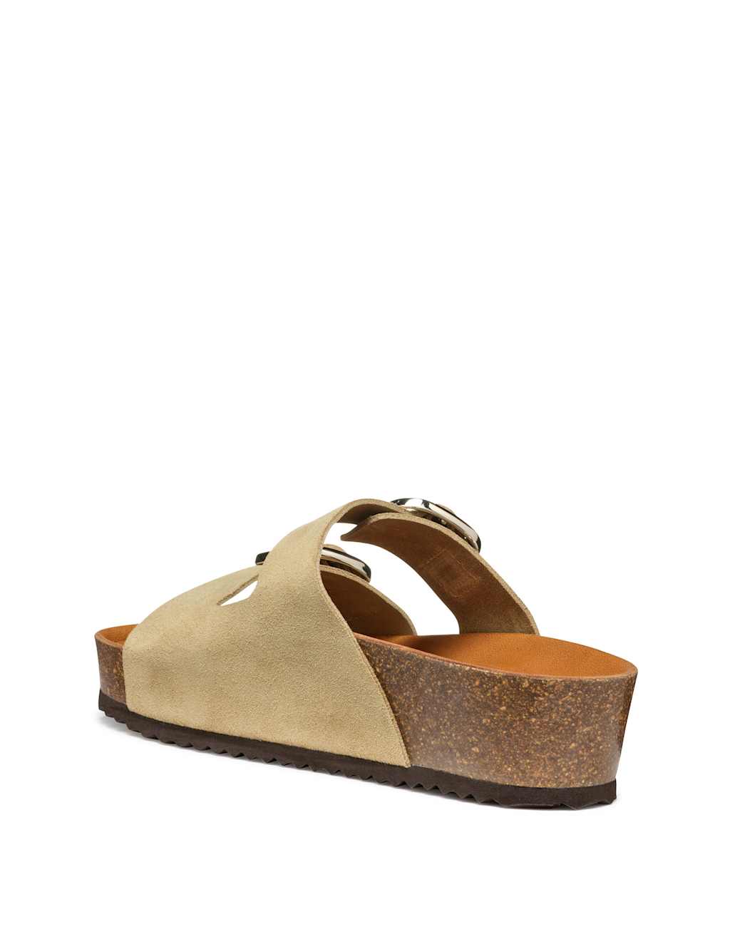 Suede Platform Slider Slippers 3 of 6