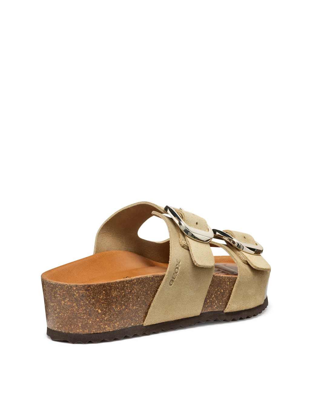 Suede Platform Slider Slippers 4 of 6