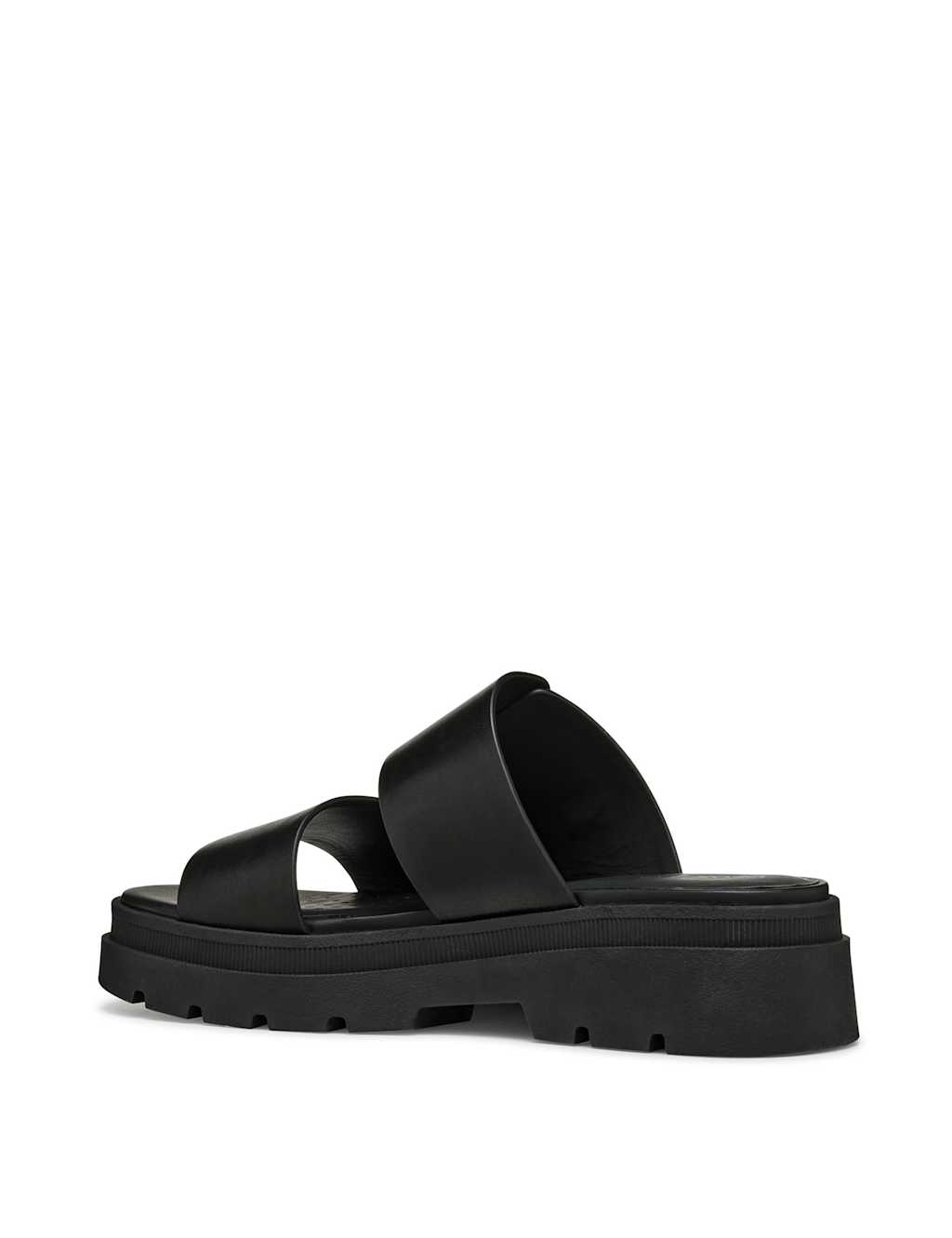 Leather Buckle Flatform Sandals 3 of 6
