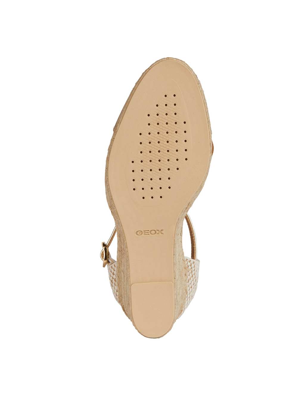 Leather Metallic Wedge Sandals 7 of 8