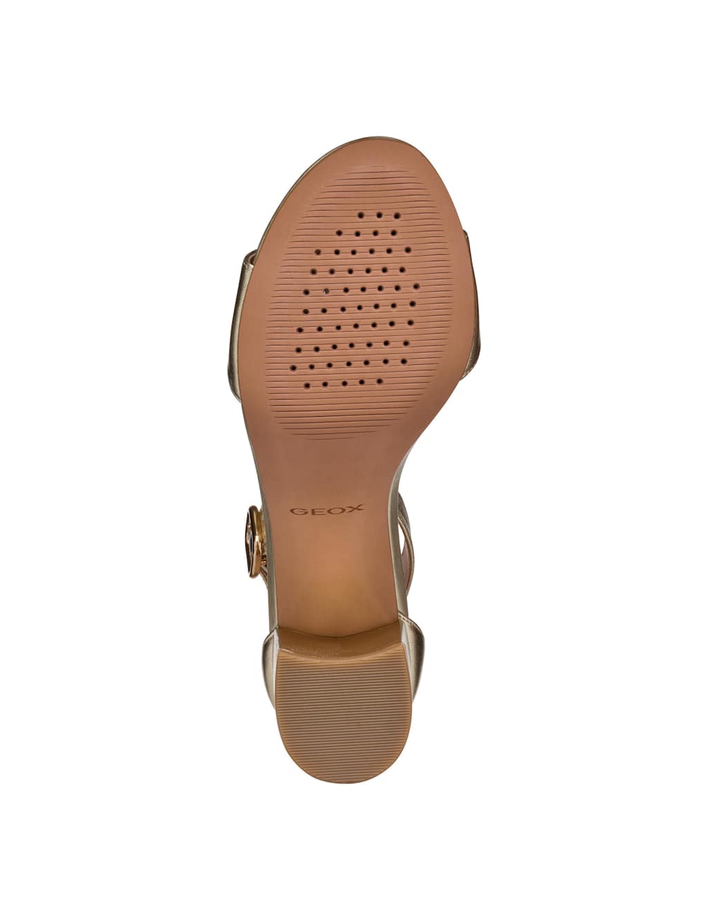 Leather Metallic Ankle Strap Sandals 6 of 6