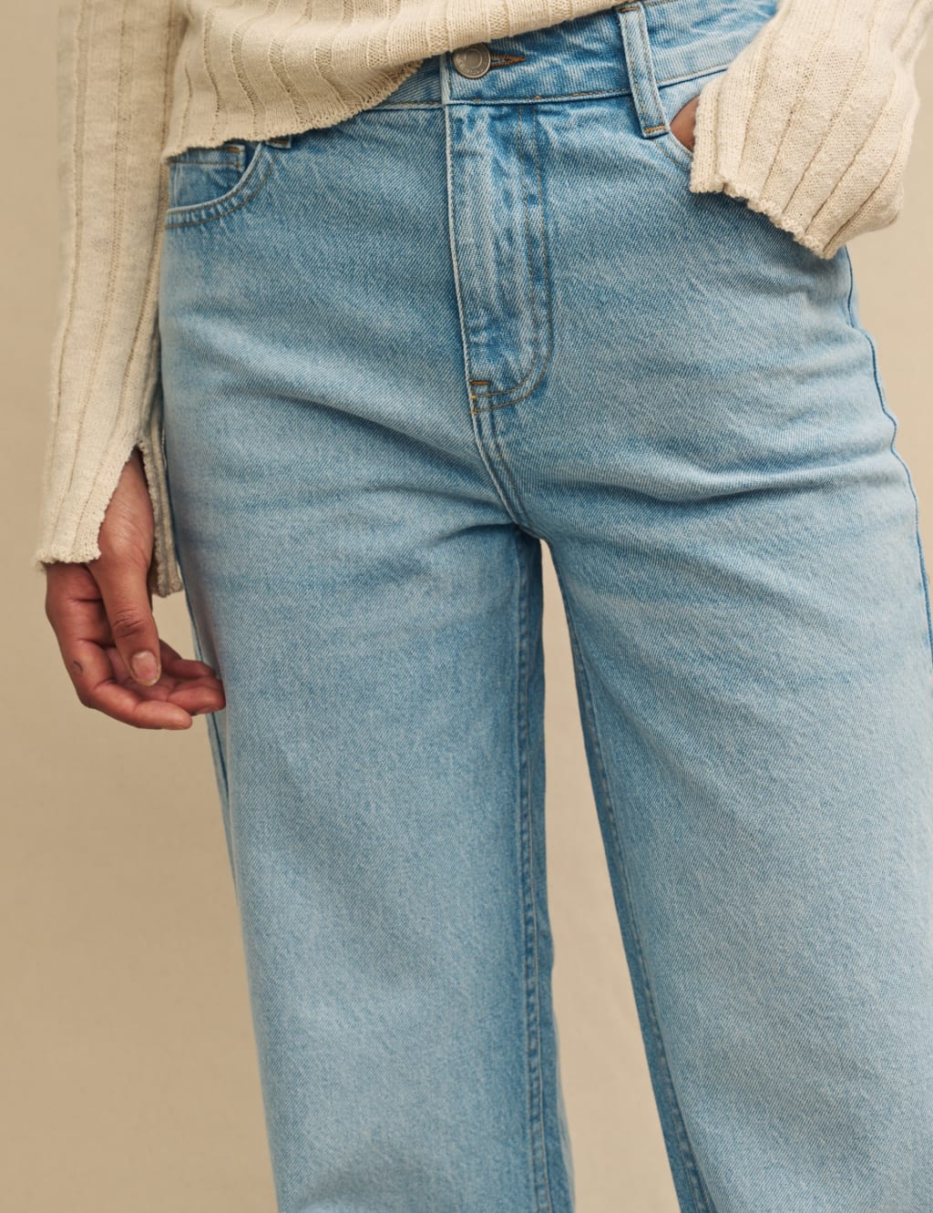Relaxed Straight Leg Jeans Nobody s Child M S
