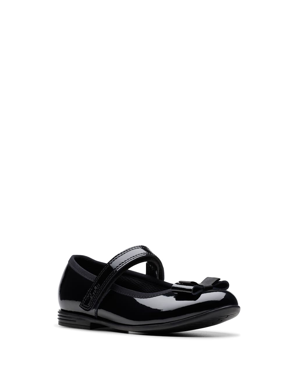 Kids' Patent Mary Jane Riptape School Shoes (7 Small - 12½ Small) 7 of 7