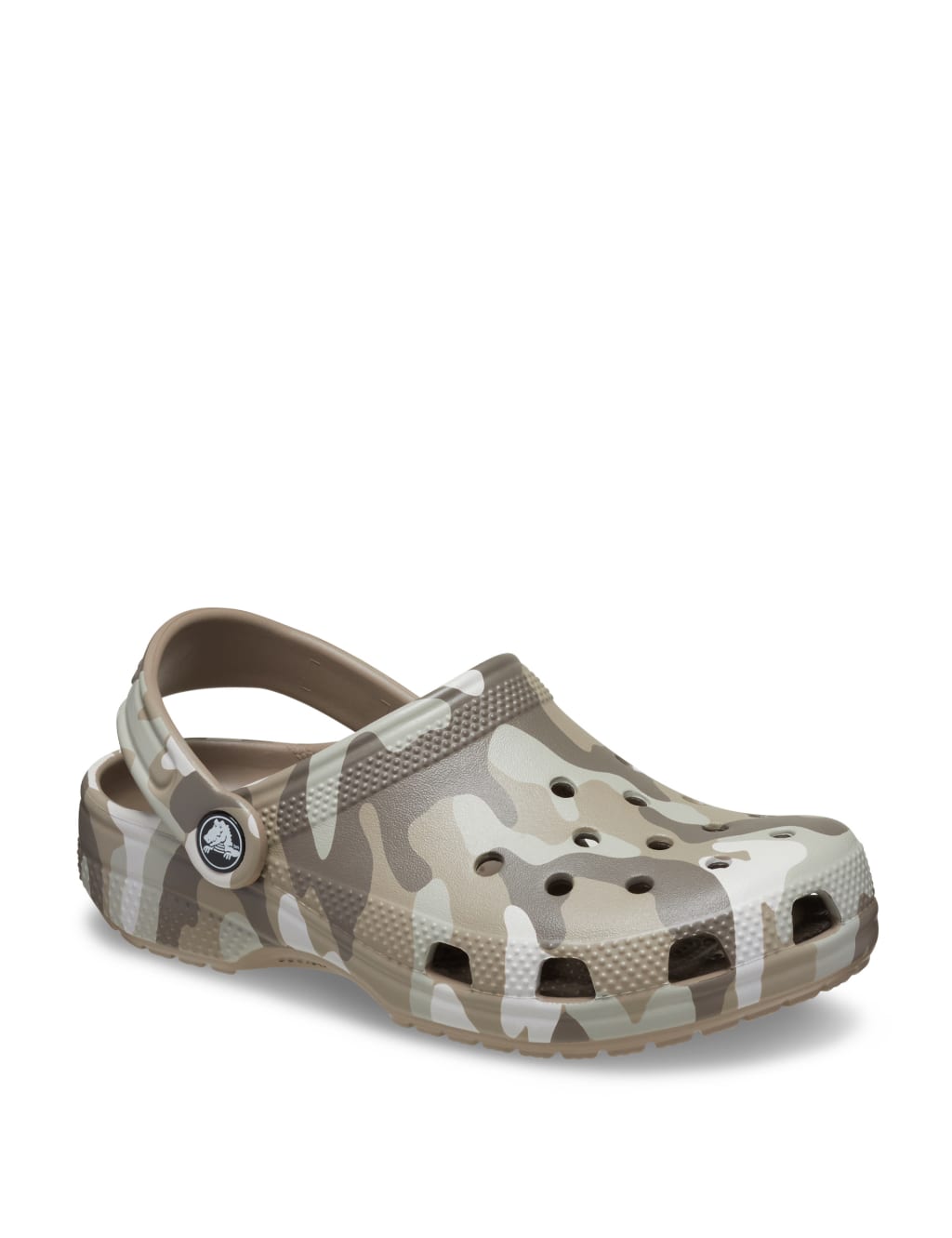 Womens camo crocs size 8 top