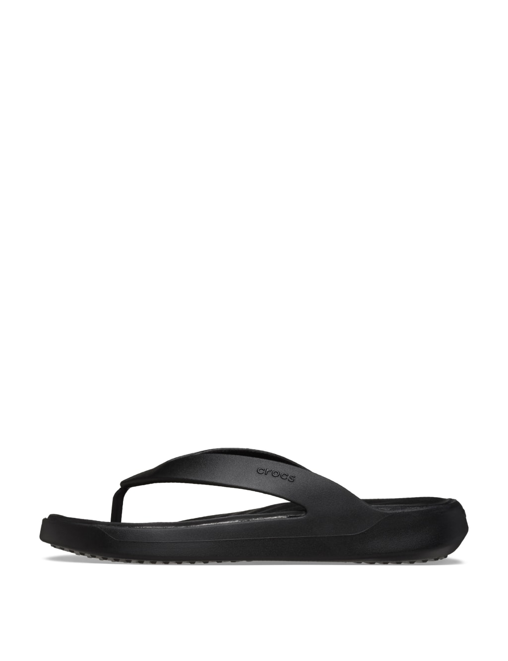 Crocs black flip flops on sale