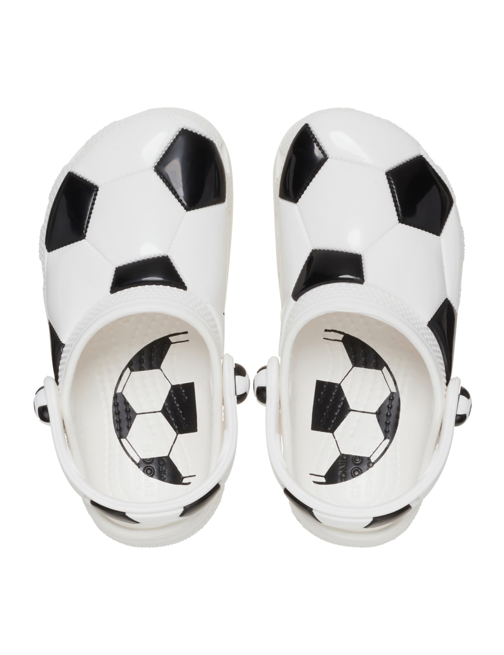 Football crocs clearance