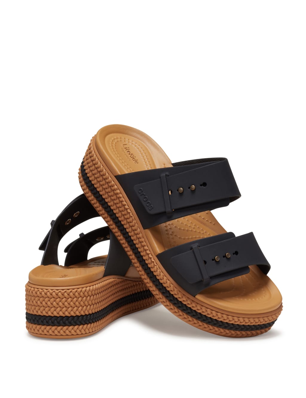 Brooklyn Buckle Flatform Sandals 3 of 6