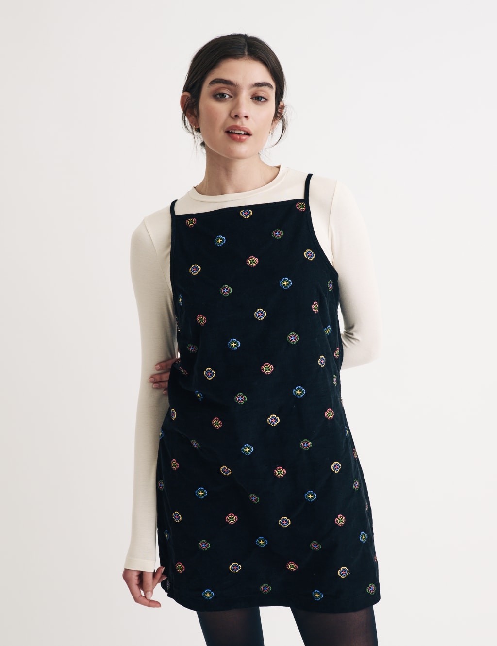 Womens square neck dress top