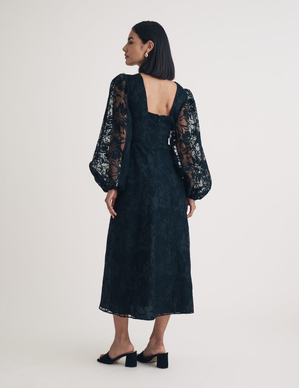 Midaxi Smock Dress 4 of 4