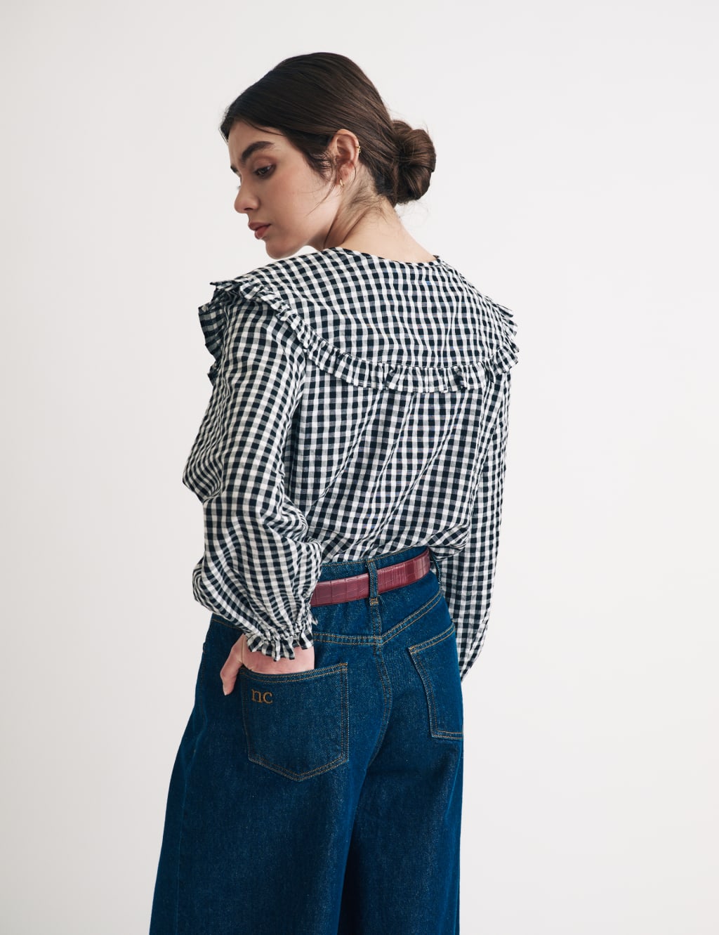 melt the lady check mellow いやー tops