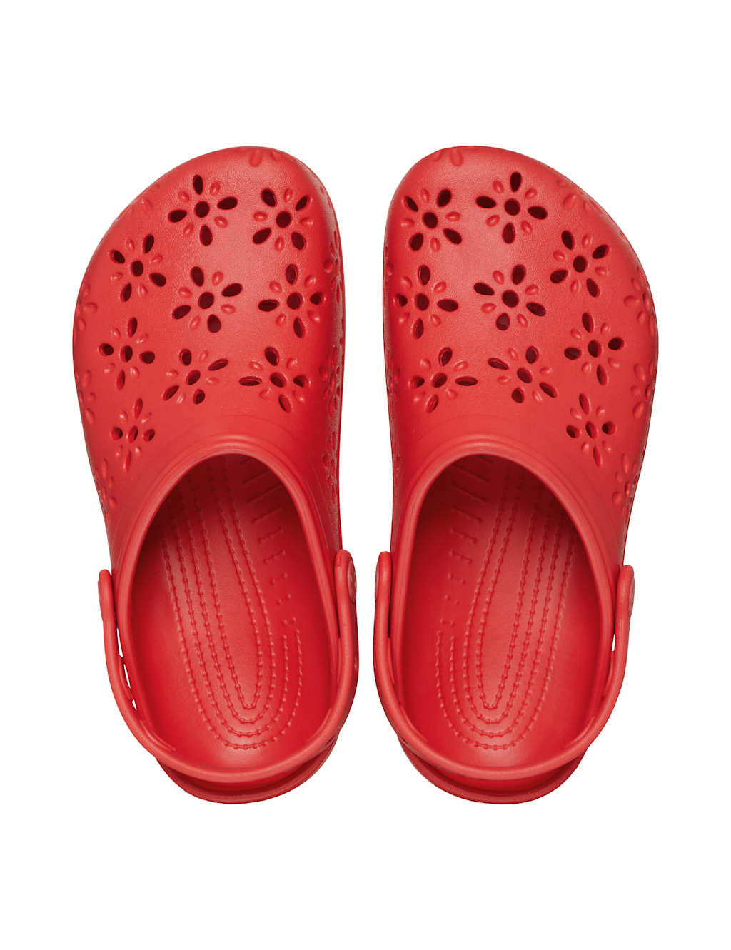Floral Ankle Strap Footbed Clogs 5 of 6