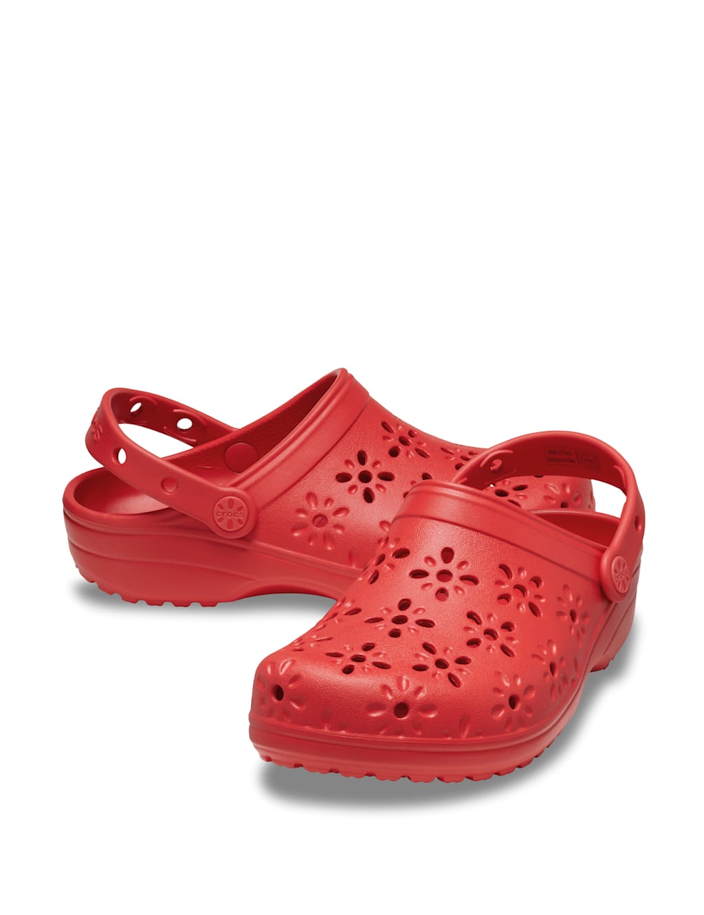 Floral Ankle Strap Footbed Clogs 6 of 6