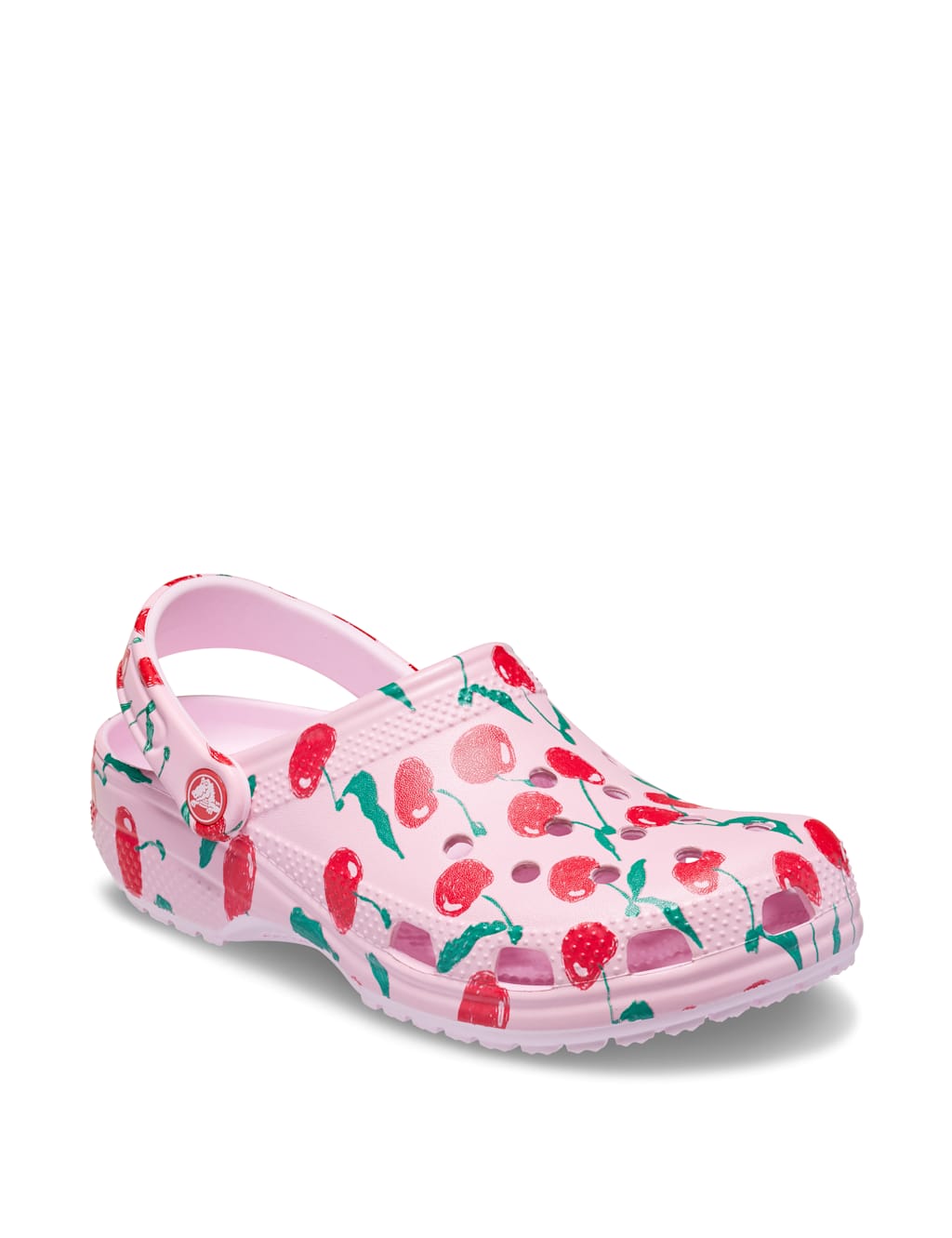 Cherry Footbed Clogs 2 of 6
