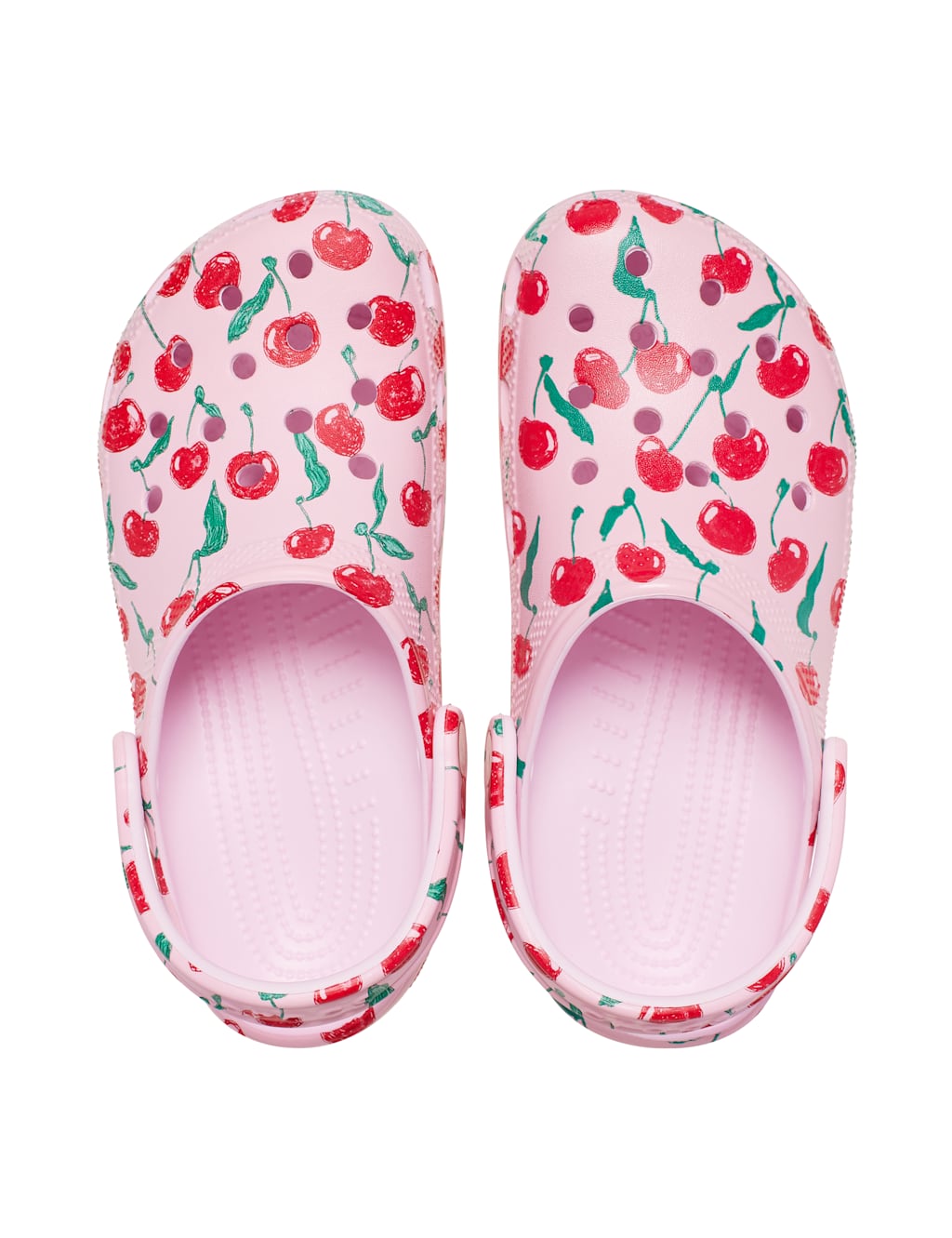 Cherry Footbed Clogs 5 of 6