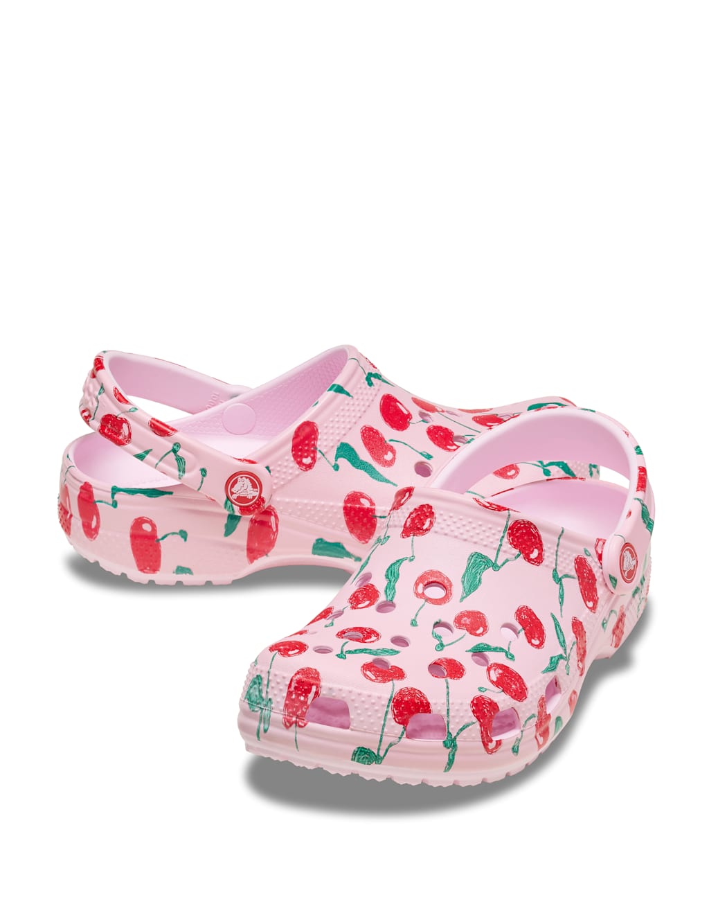 Cherry Footbed Clogs 6 of 6