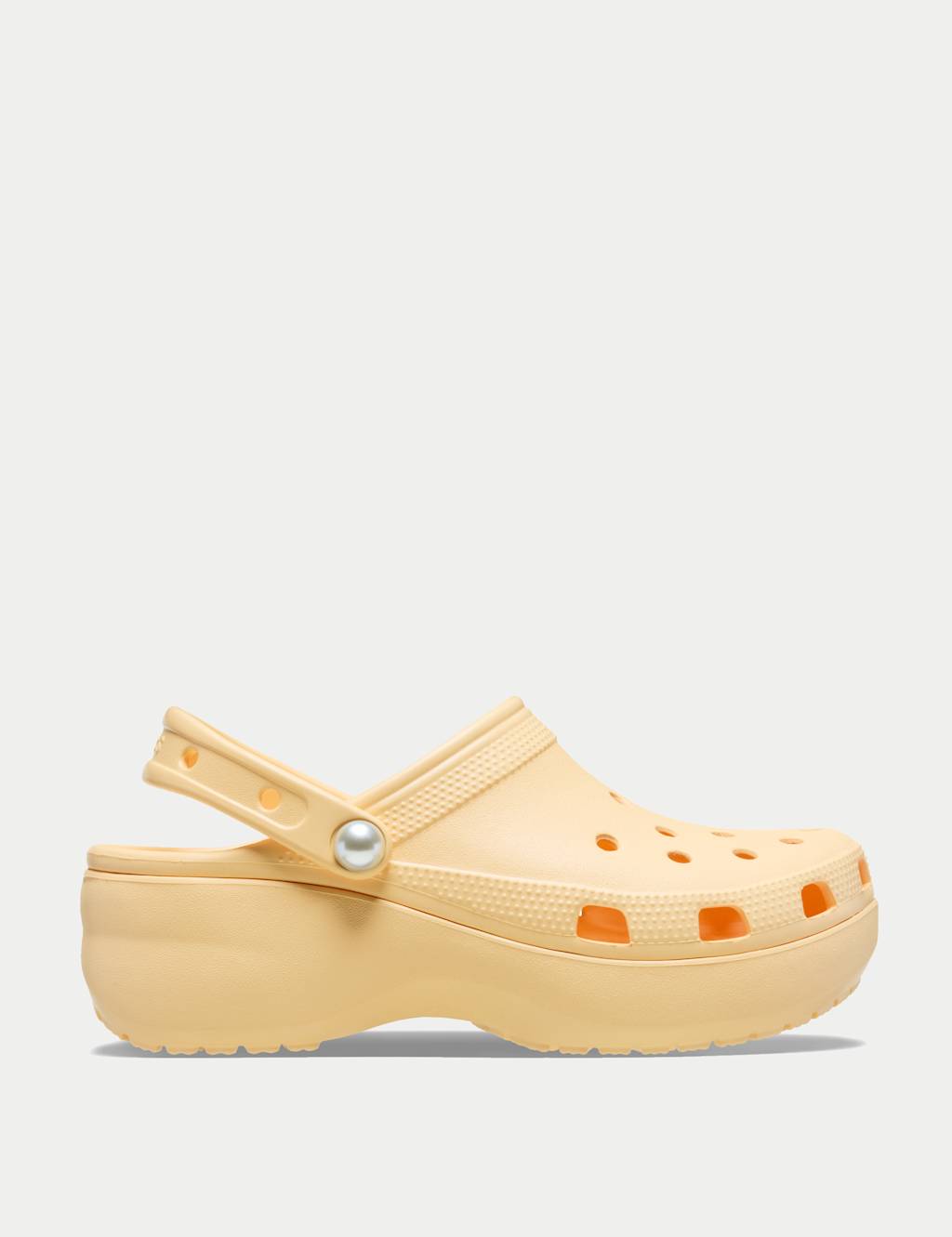 Pearl Ankle Strap Platform Clogs 1 of 6
