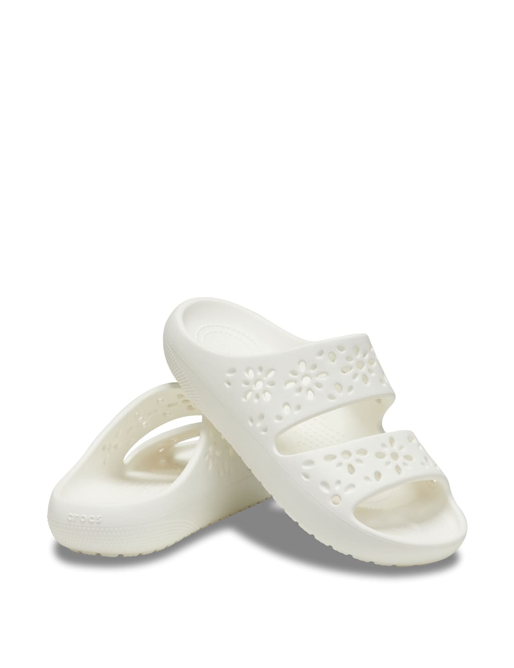 Classic Floral Cut Out Flat Sandals 3 of 6