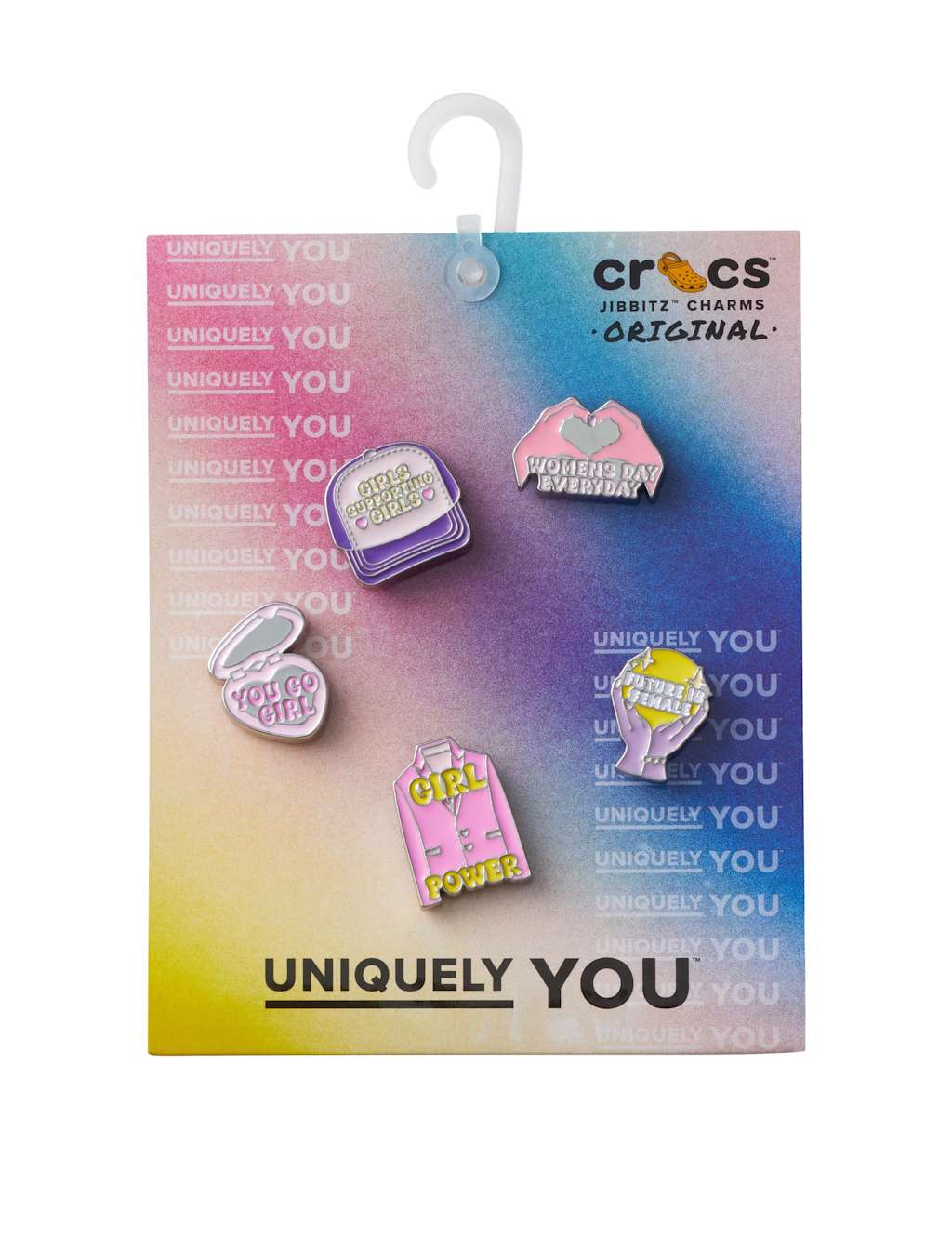 5pk Women’s Day Jibbitz™ Charms 4 of 4
