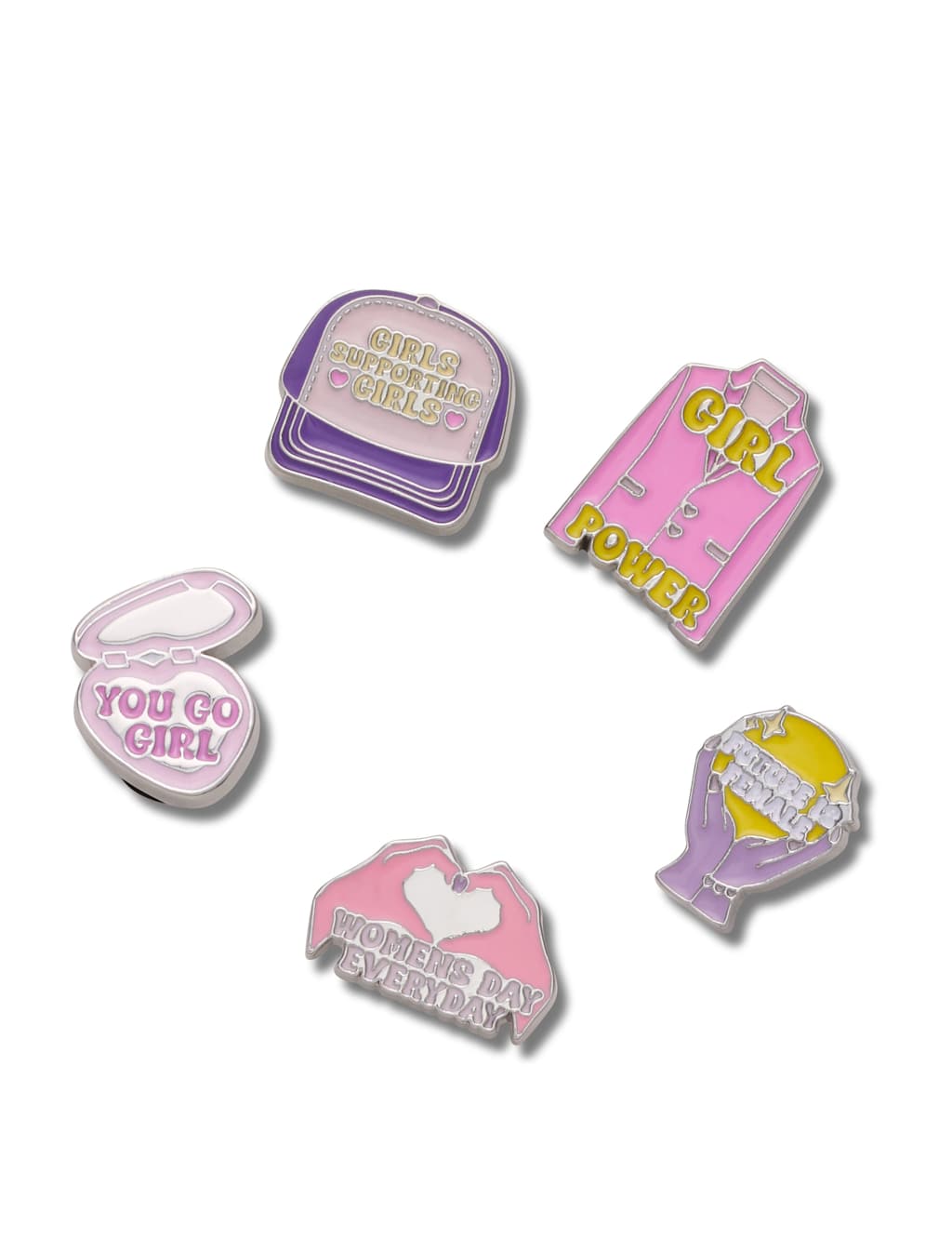 5pk Women’s Day Jibbitz™ Charms 2 of 4