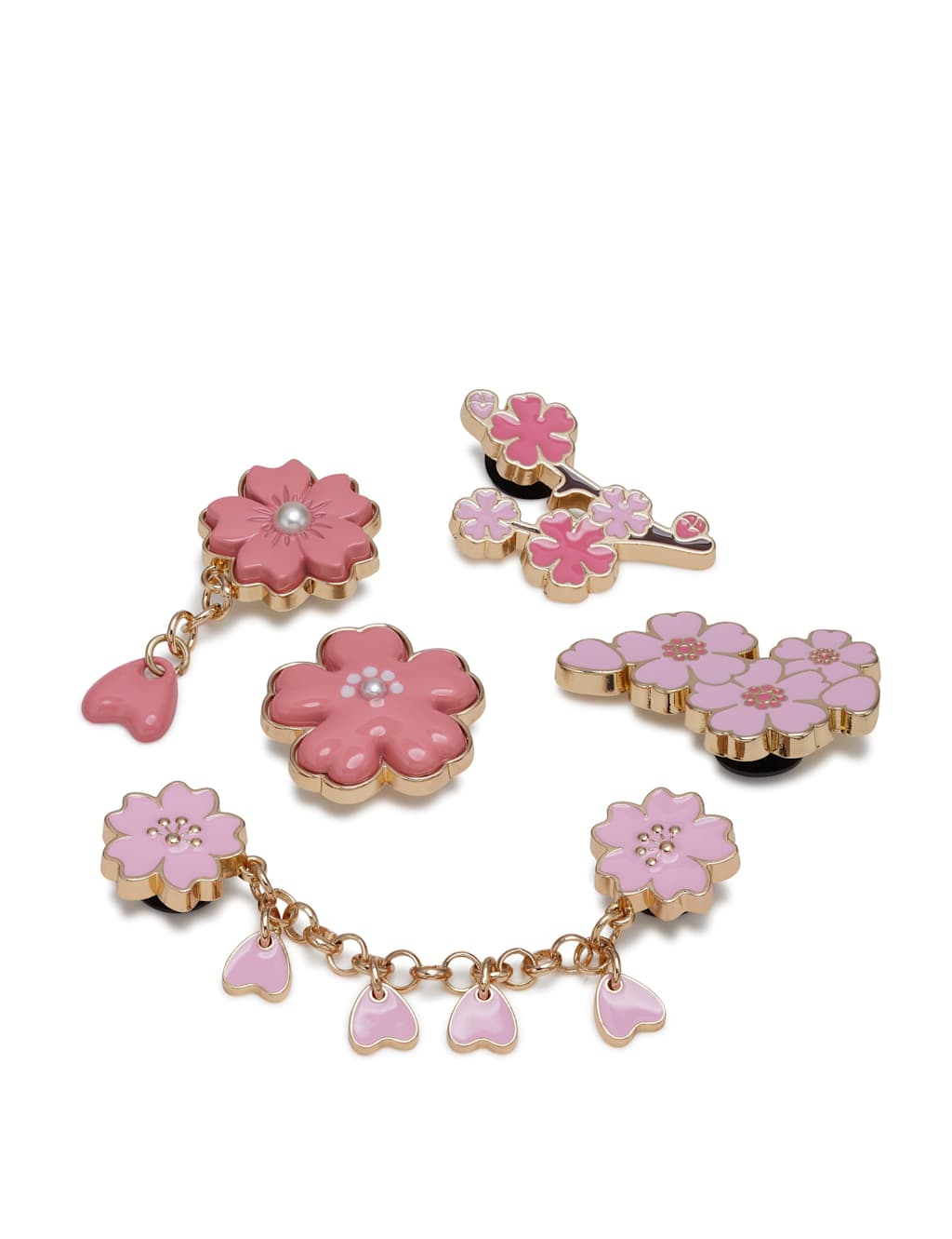 5pk Blooming Cherry Blossom Jibbitz™ 3 of 4