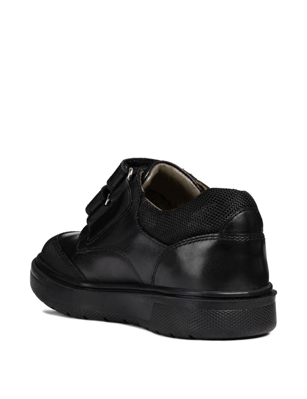 Kids' Leather Riptape School Shoes (10 Small-2½ Large) 3 of 6