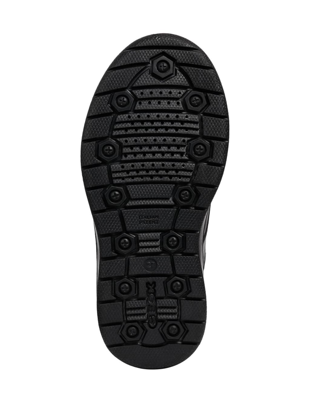 Kids' Leather Riptape School Shoes (10 Small-2½ Large) 6 of 6