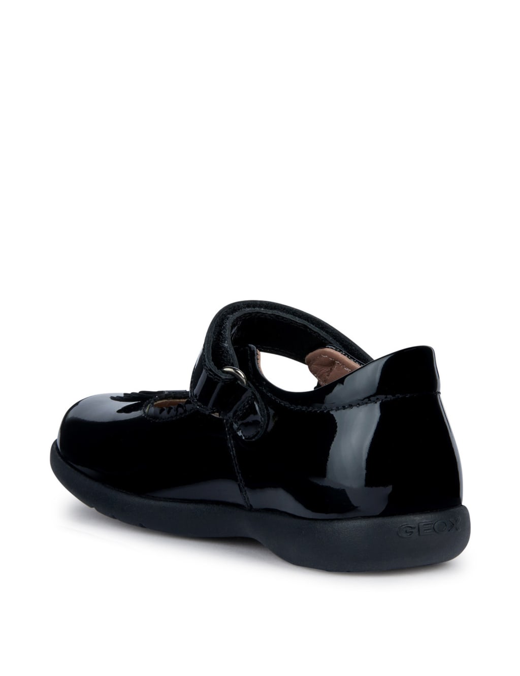 Kids' Patent Leather Riptape School Shoes (8½ Smal-12½ Small) 3 of 6