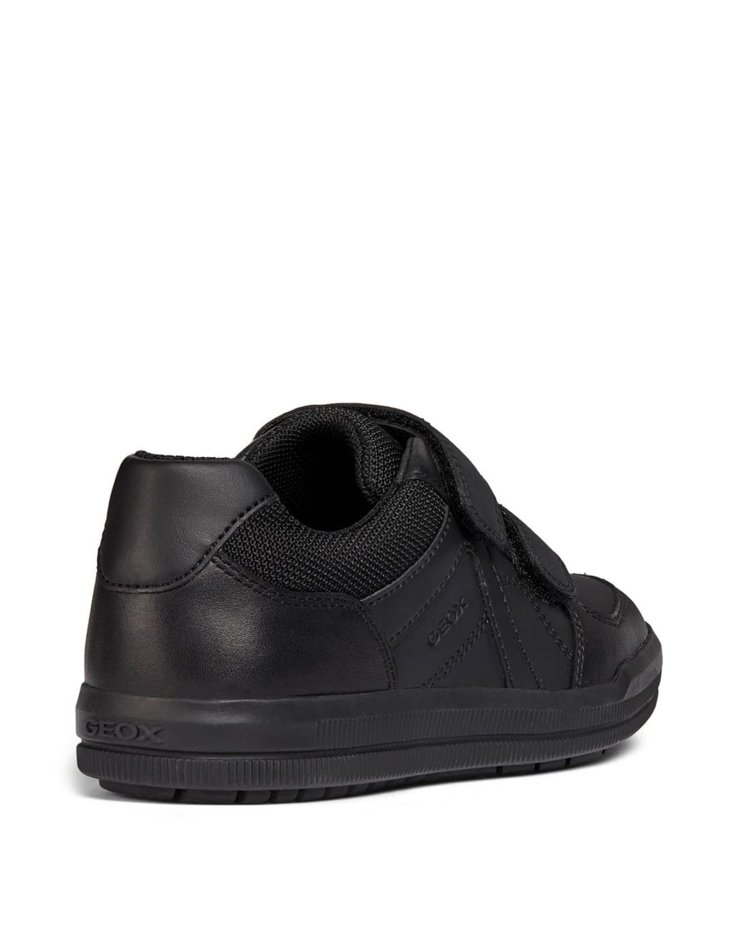 Kids' Leather Riptape School Shoes (10 Small-7 Large) 4 of 6