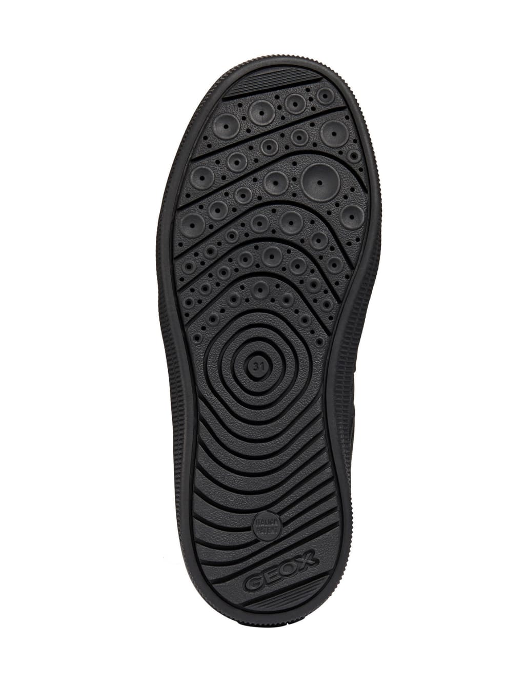 Kids' Leather Riptape School Shoes (10 Small-7 Large) 6 of 6