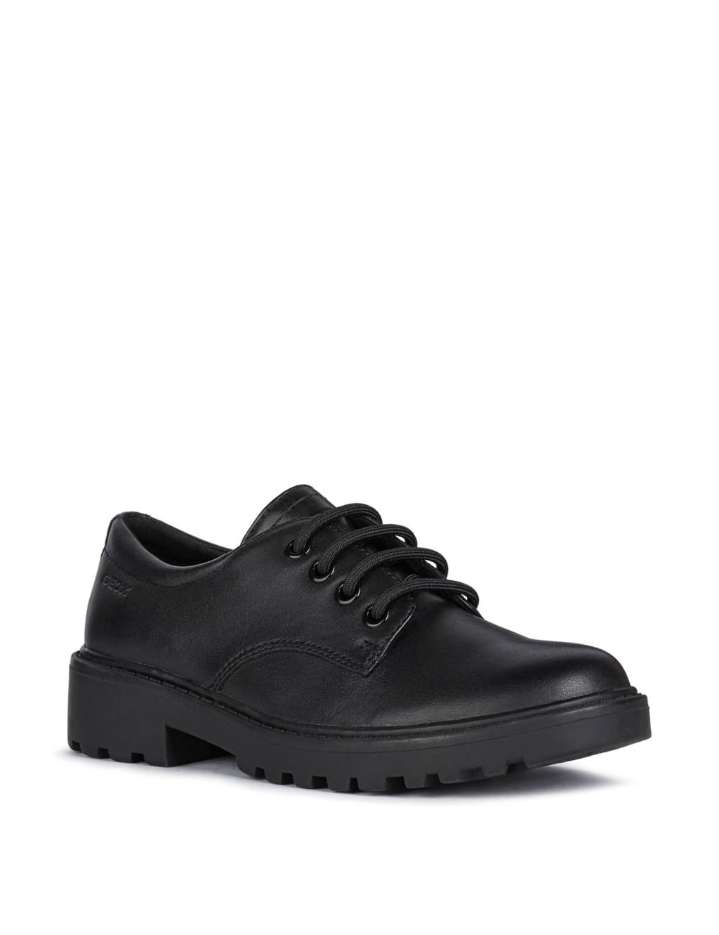 Kids' Leather School Shoes (13 Small-6 Large) 2 of 6