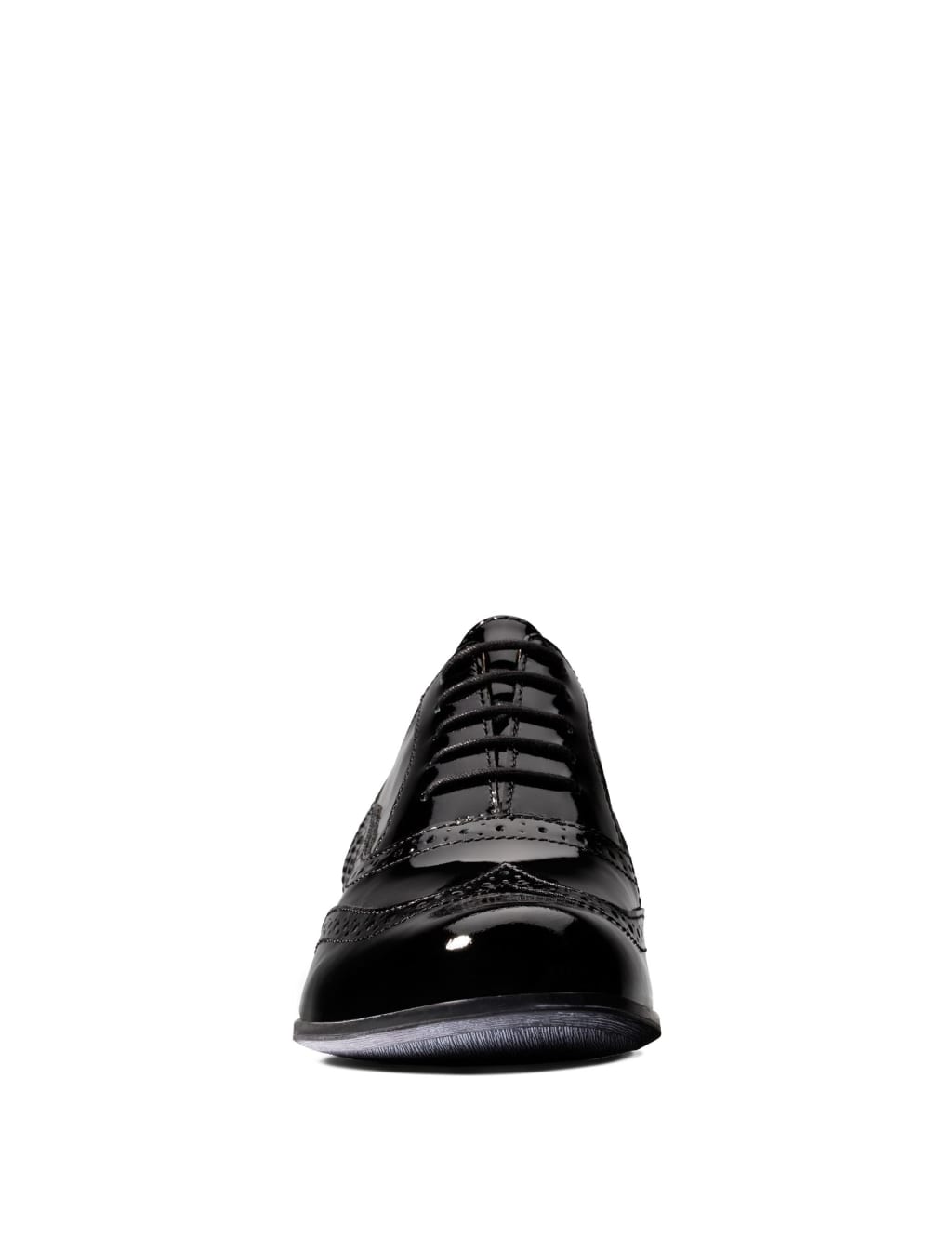 Leather Patent Lace Up Brogues Clarks M S