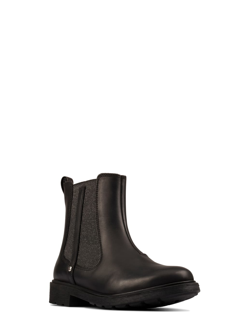 Kids' Leather Glitter Chelsea Boots (1 Small - 13½ Small) 2 of 7
