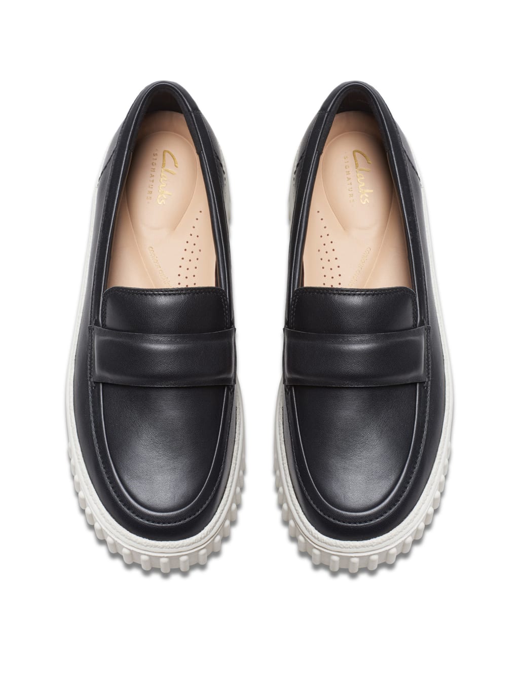 Clarks slip on loafers cheap