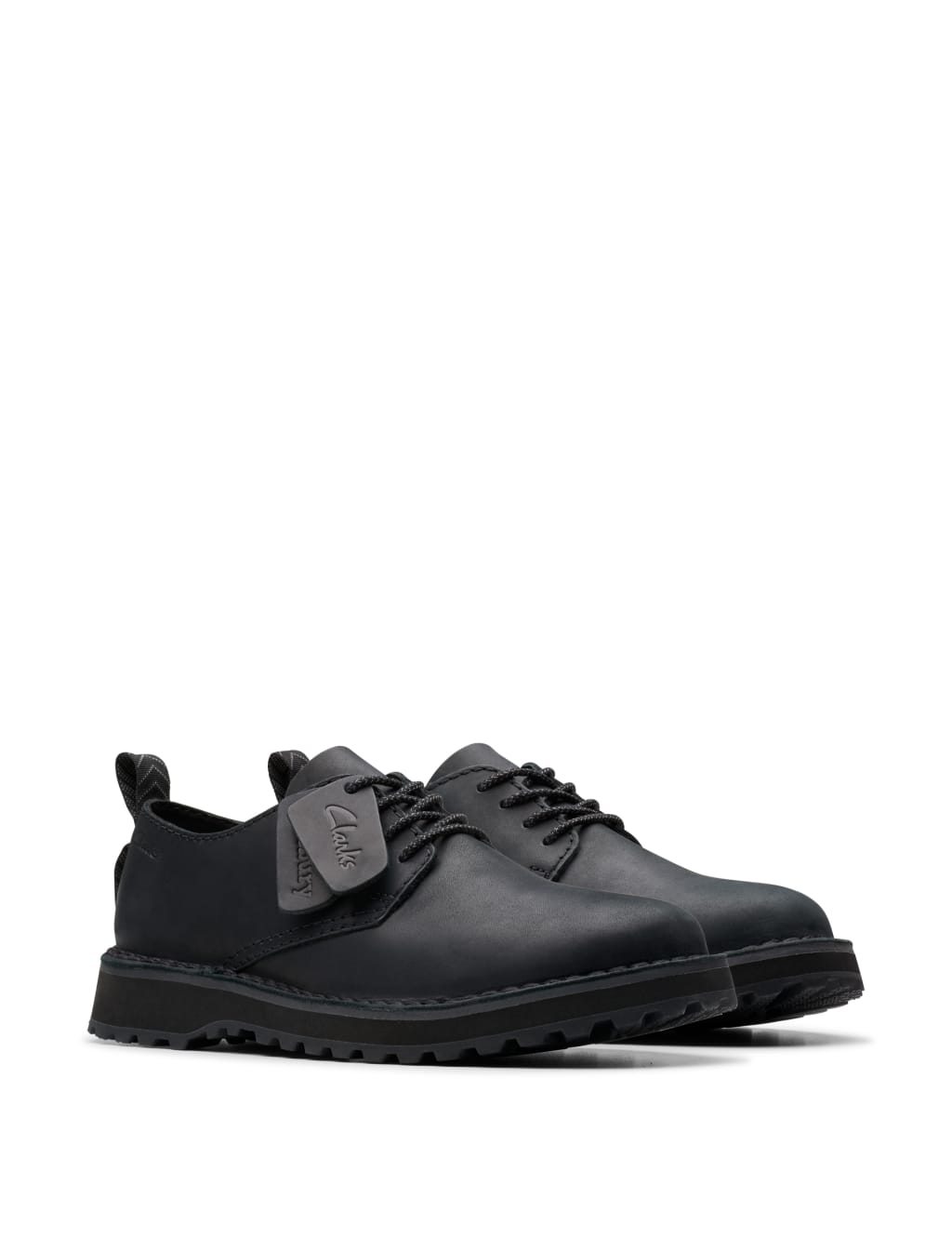 Leather Derby Shoes Clarks M S