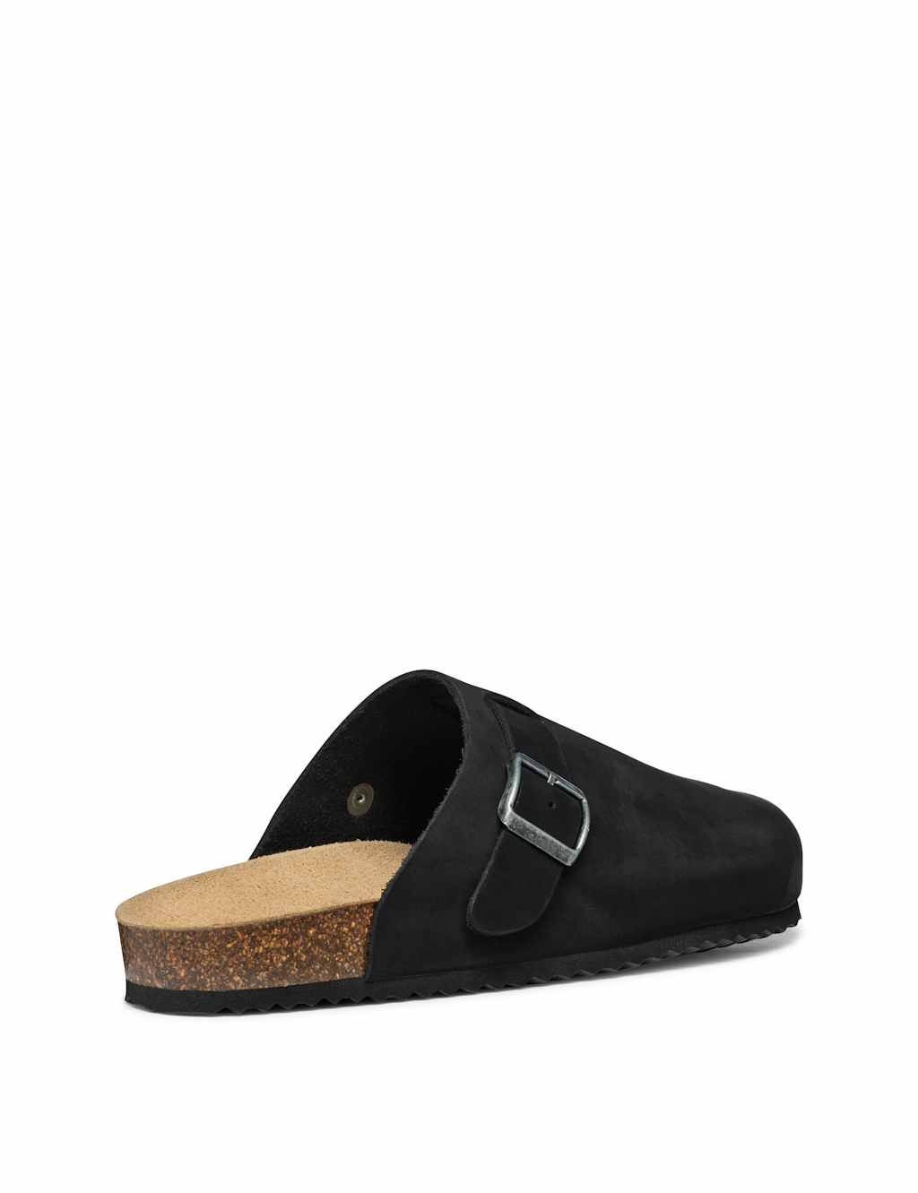 Leather Buckle Footbed Clogs 4 of 6